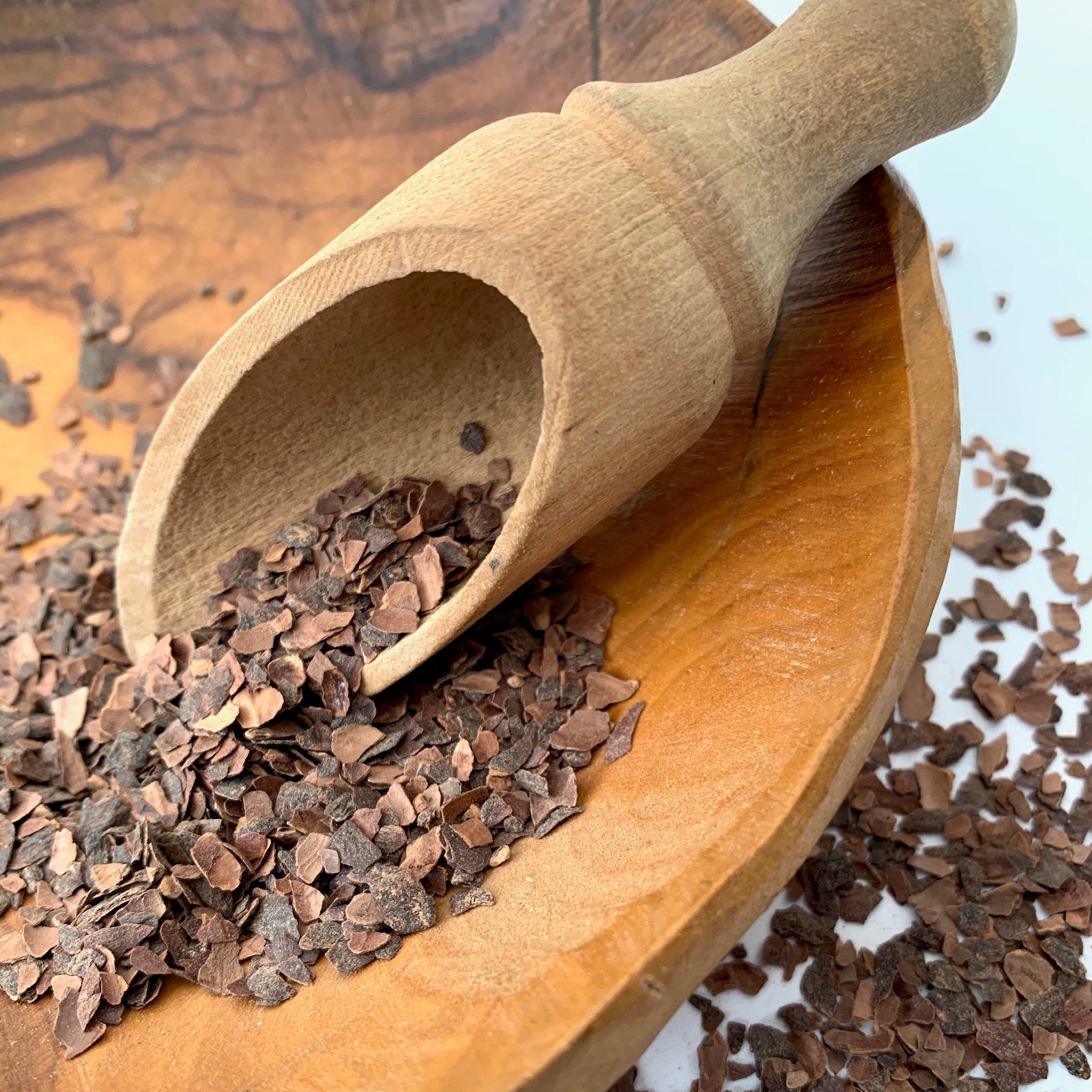 Cacao Shells Roasted, Organic | The Prana House Organic Herbal ...